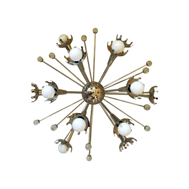 Jonathan Adler Sputnik Flush Mount | Chairish
