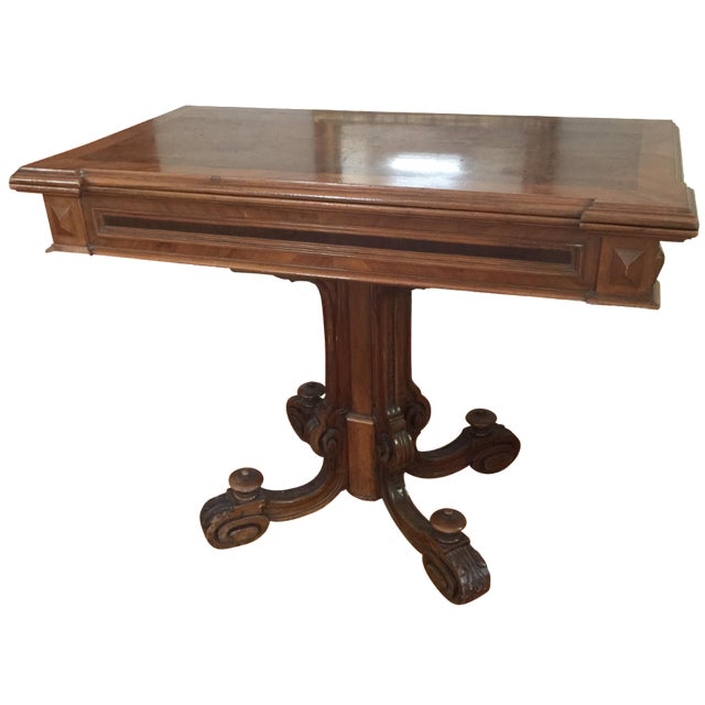 Antique French Folding Game Table Chairish