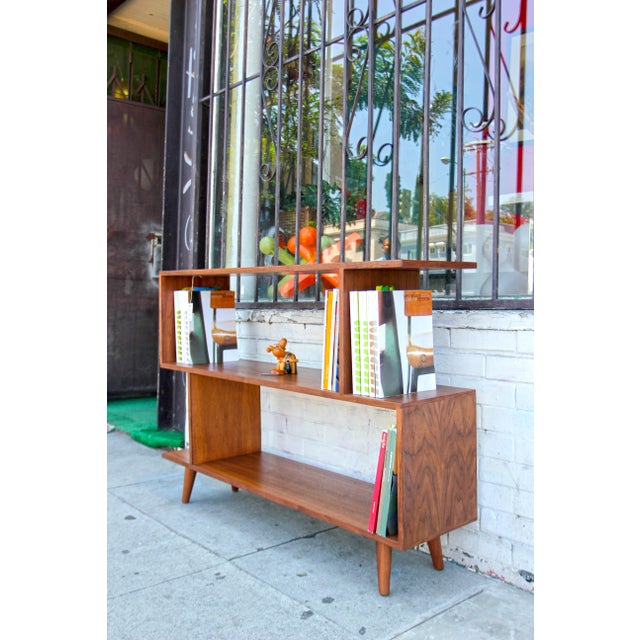 Modern Bookcase/Vinyl Record Holder Chairish