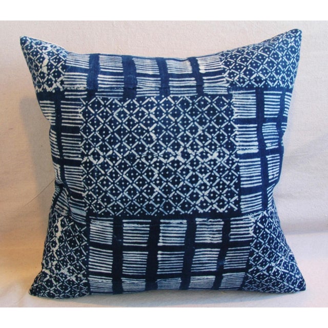 Indigo Blue Handwoven Tribal Textile Pillows Pair Chairish