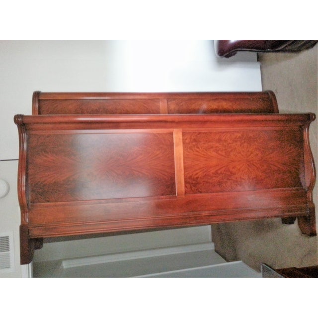 Drexel Mahogany California King Bed Frame | Chairish