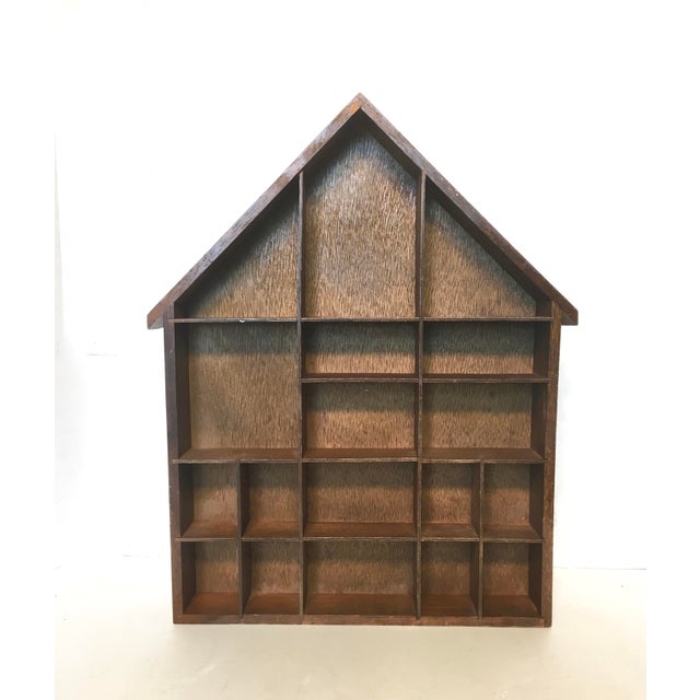 House Shaped Shadow Box Chairish