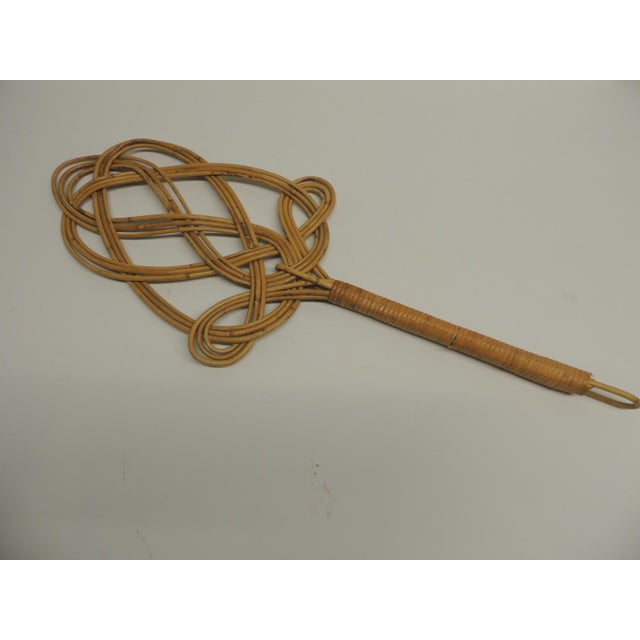 Vintage Wicker Carpet Beater | Chairish