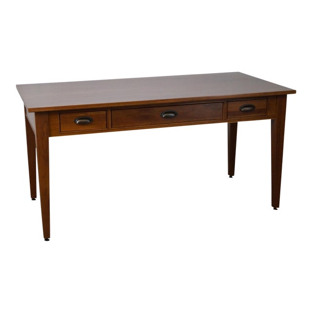 Restoration Hardware Solid Cherry Writing Desk by Michaels ...