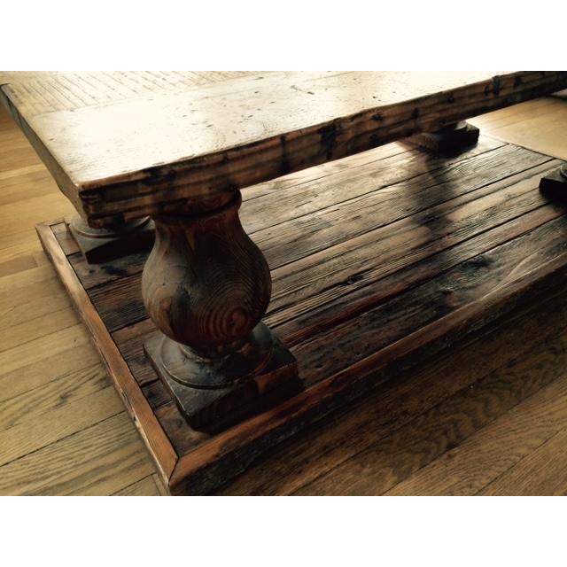 Arhaus Wooden Coffee Table