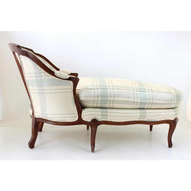 Vintage French Country Chaise Lounge Chairish