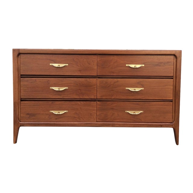 MidCentury Vintage 6 Drawer Dresser Chairish