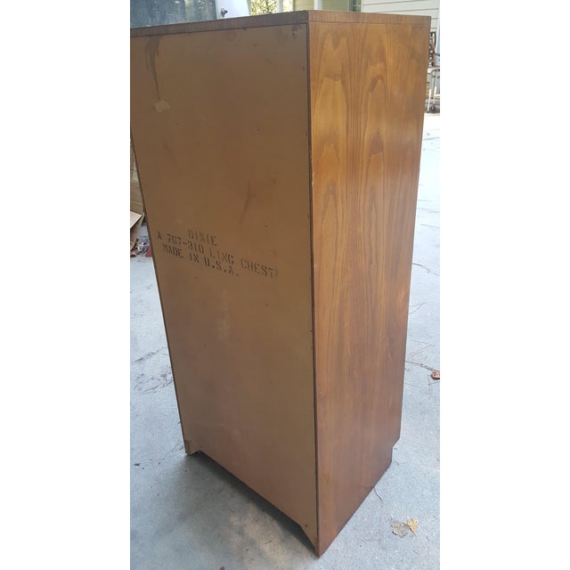 Vintage Dixie Campaign Style Lingerie Chest of Drawers  Chairish