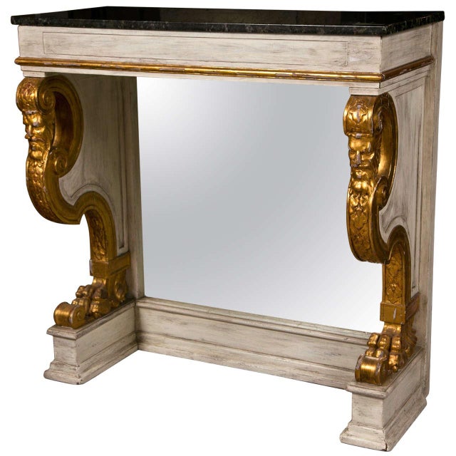 French Neoclassical Pier Console Table by Jansen - Image 1 of 9