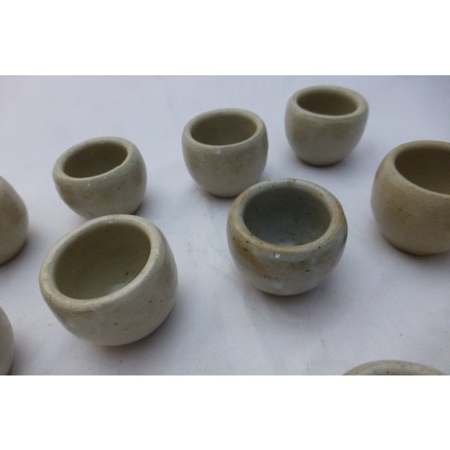 Vintage Japanese Pottery Sake Cups Set of 12 Chairish