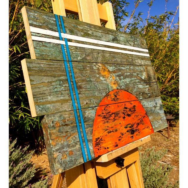 Original Painting on Reclaimed Wood Chairish