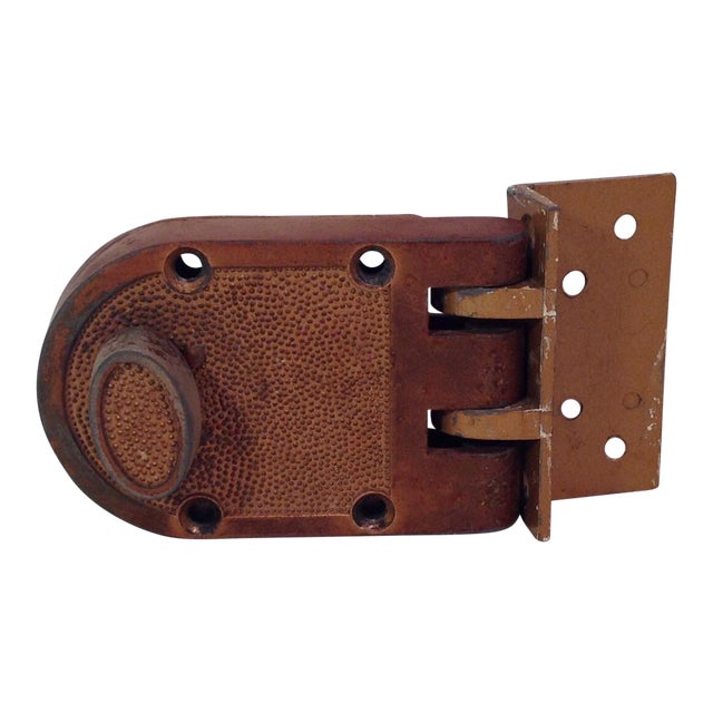 MidCentury Modern Thumb Latch Lock Deadbolt Chairish