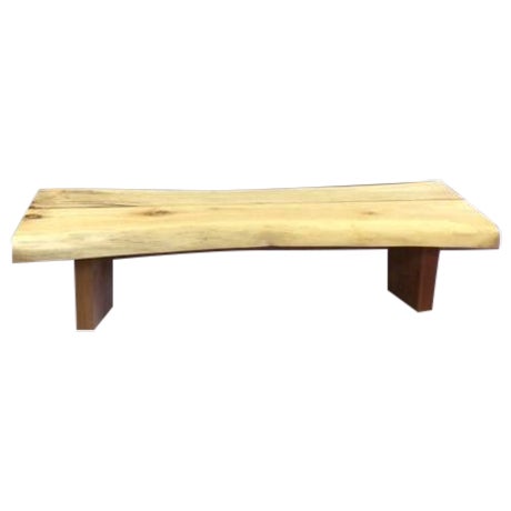 New Irish Walnut Slab Bench Woodworking Talk Woodworkers Forum