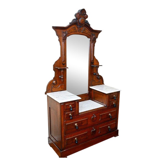 C. 1880s Eastlake Style Dresser Chairish