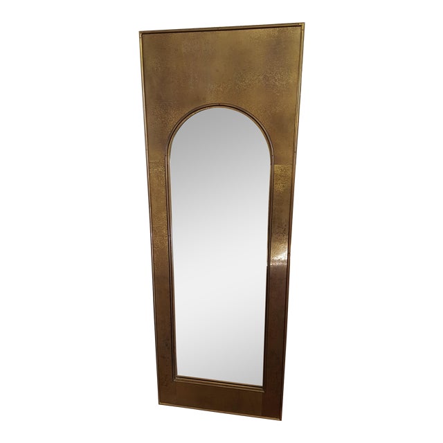 Vintage Mastercraft Arched Brass Mirror Chairish