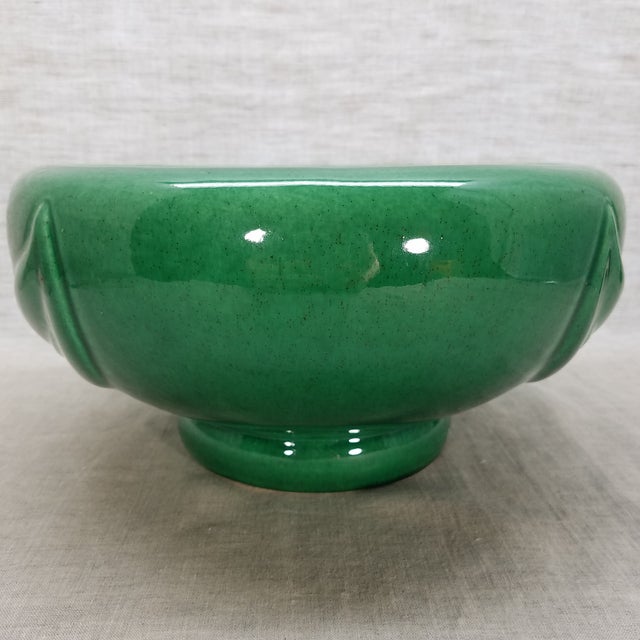 Jaru 1980's Lotus Pottery Planter Bowl Chairish