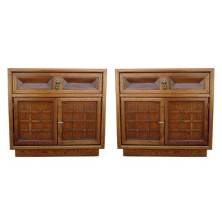Used American of Martinsville Furniture Favorites | Chairish - American of Martinsville Walnut Nightstands