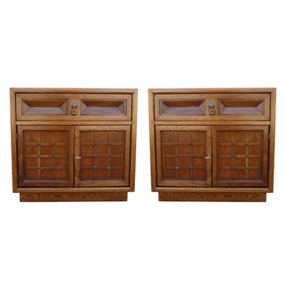 Used American of Martinsville Furniture Favorites | Chairish - American of Martinsville Walnut Nightstands