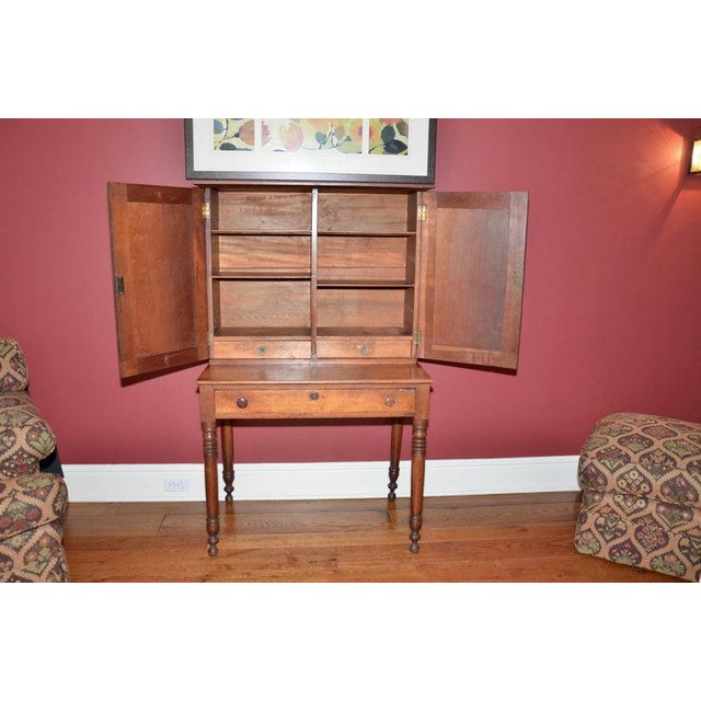 Antique Writing Desk With Hutch Chairish