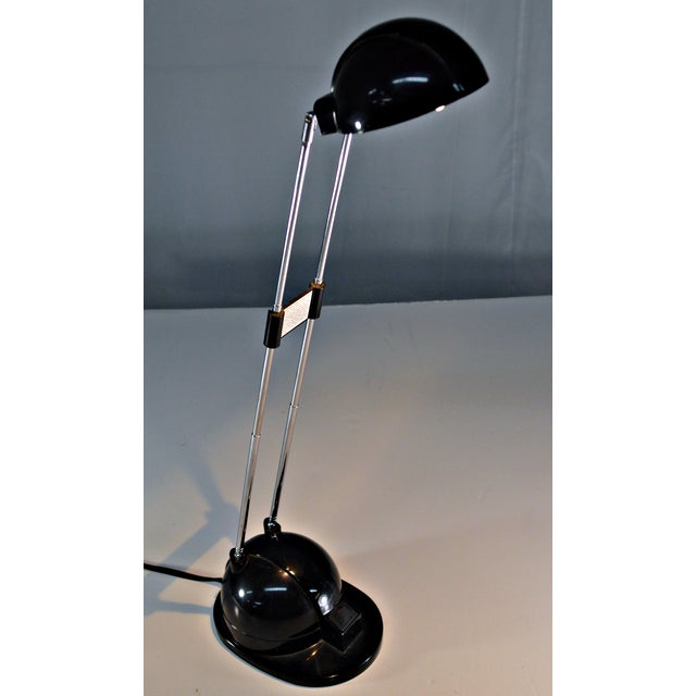 Telescopic 80s Bakelite Halogen Desk Lamp | Chairish