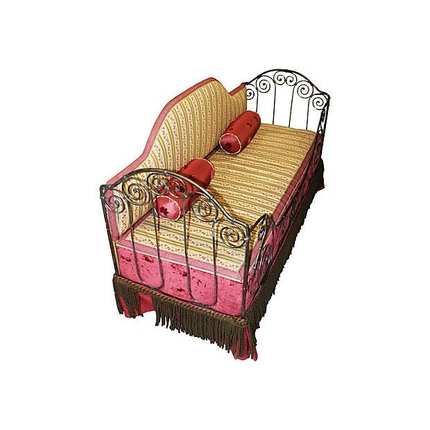 1880s French Antique Iron Daybed Chairish