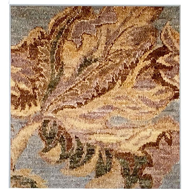 Art Nouveau Style Blue Area Rug 8' X 12' Chairish