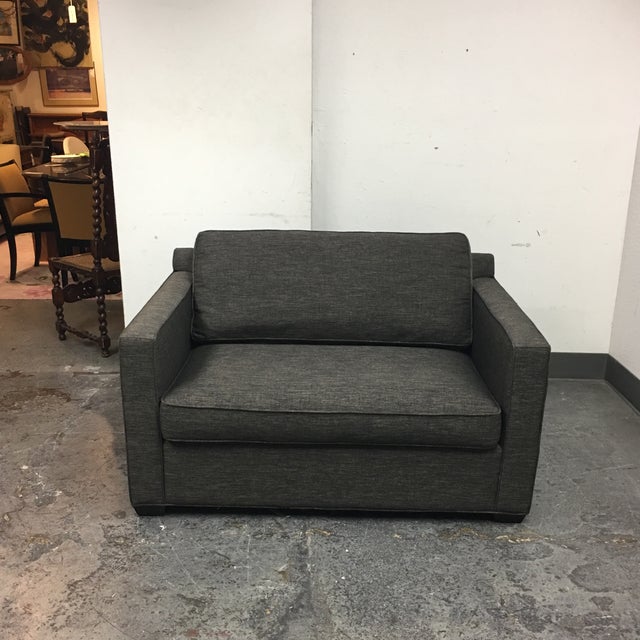 Crate amp; Barrel Davis Twin Sleeper Sofa  Chairish