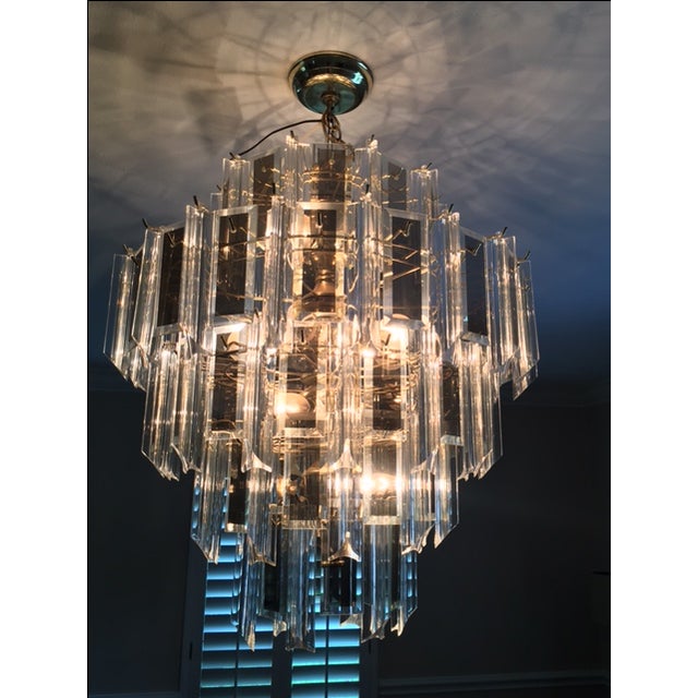 Mid Century Modern Lucite Chandelier Chairish