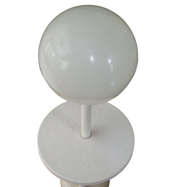 MidCentury Globe Lamp Side Table Chairish