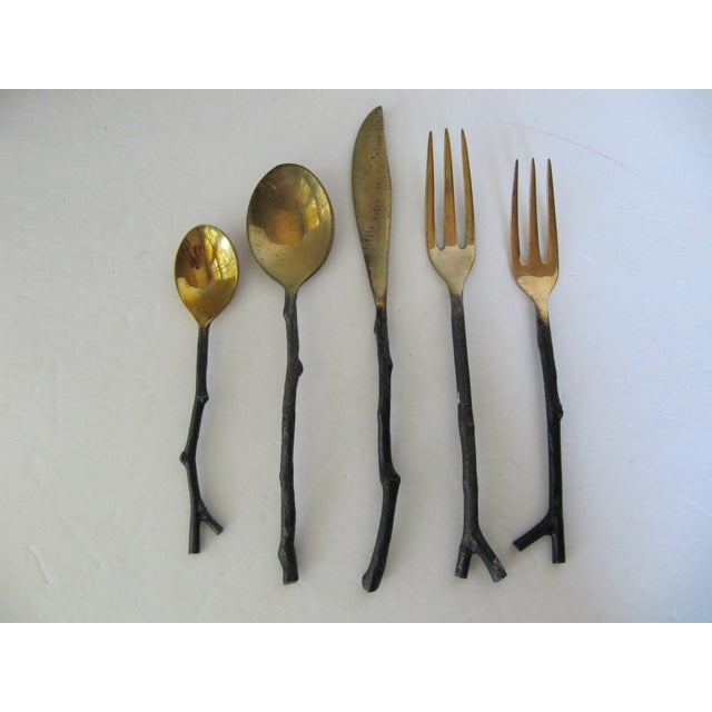 Rustic Twig Flatware Set 20 Pieces Chairish