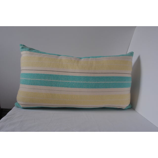 Custom Striped Lumbar Pillow Chairish