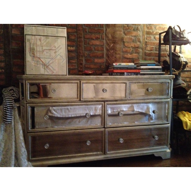 Z Gallerie Mirrored 7Drawer Dresser/Chest Chairish