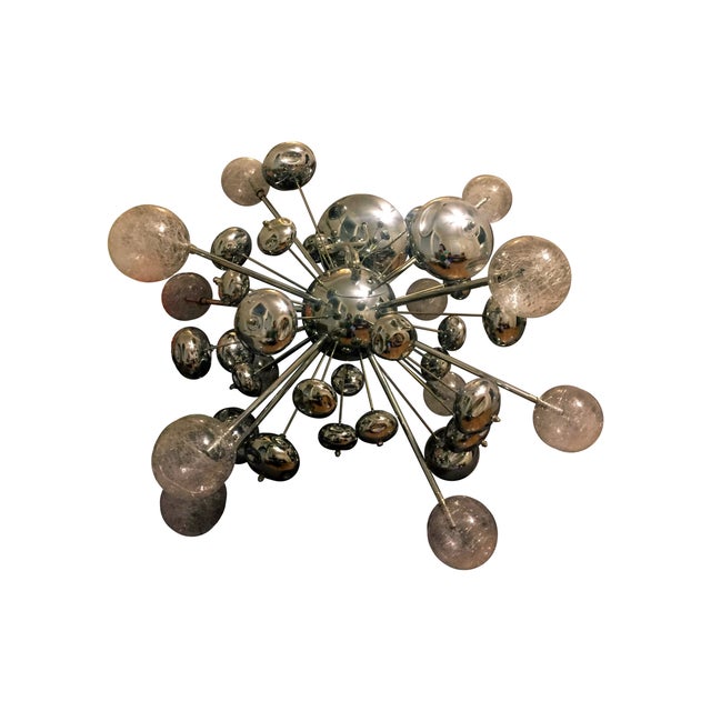 Modern Silver Sputnik Pendant Light Chairish