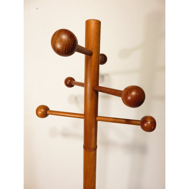 MidCentury Danish Modern Teak Coat Rack Chairish