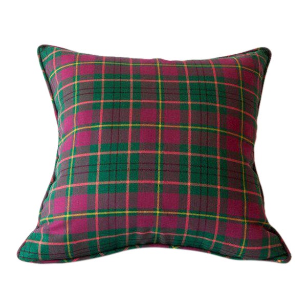 Taylor Modern Tartan Pillow Chairish