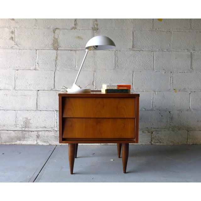 MidCentury Danish Modern Nightstand Chairish