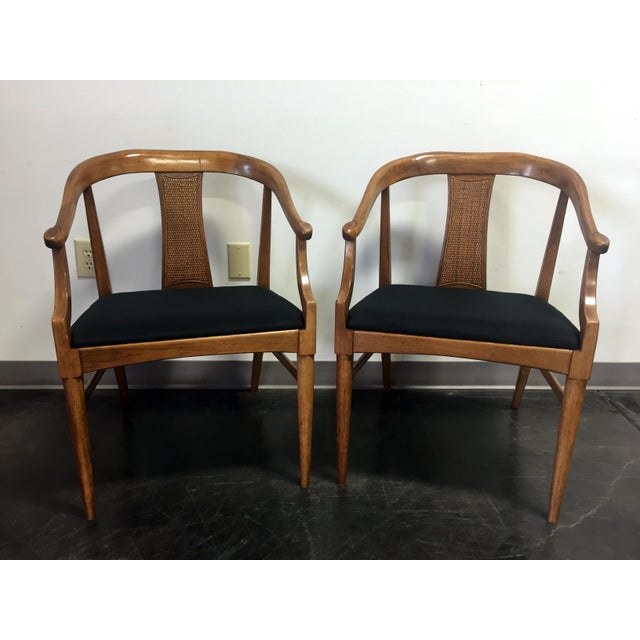 Midcentury Modern Tamerlane by Thomasville Dining Armchairs A Pair Chairish