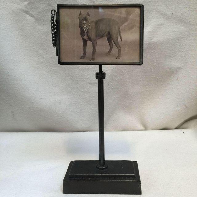 Vintage Metal Standing Picture Frames Set of 4 Chairish