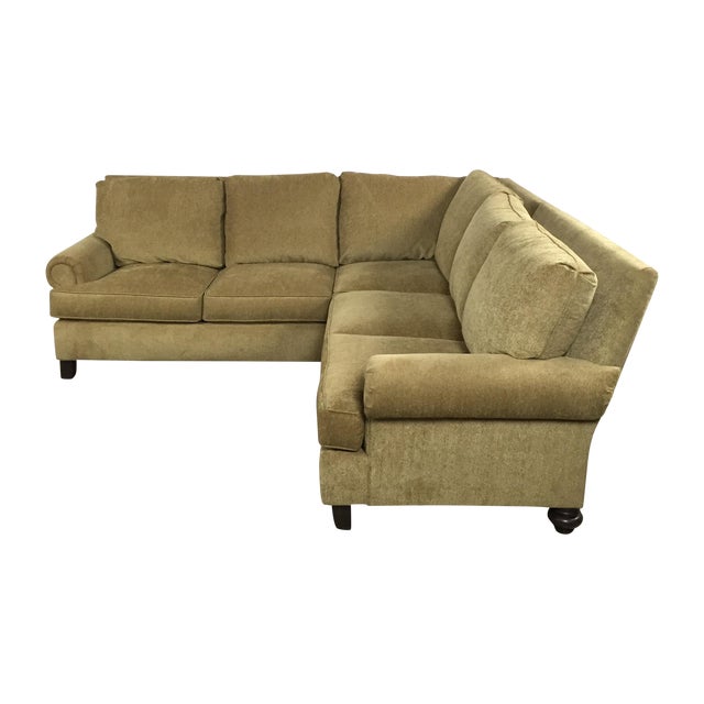 Henredon Two Piece Sectional Sofa Chairish
