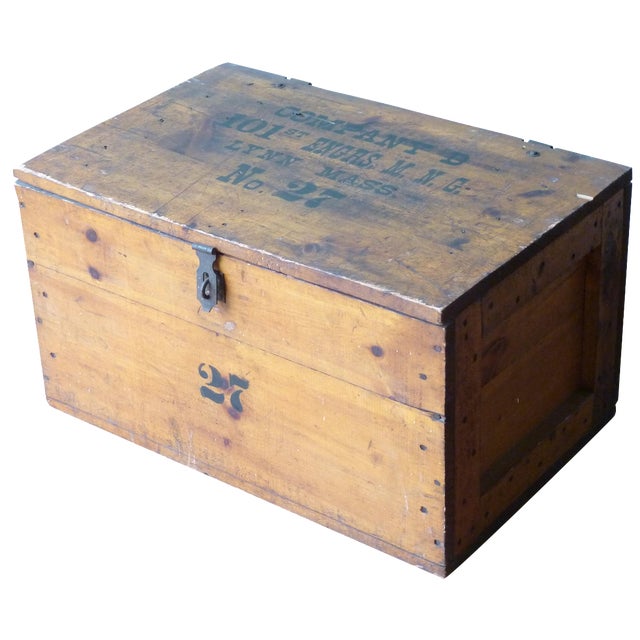 Army Supply Crate Chairish