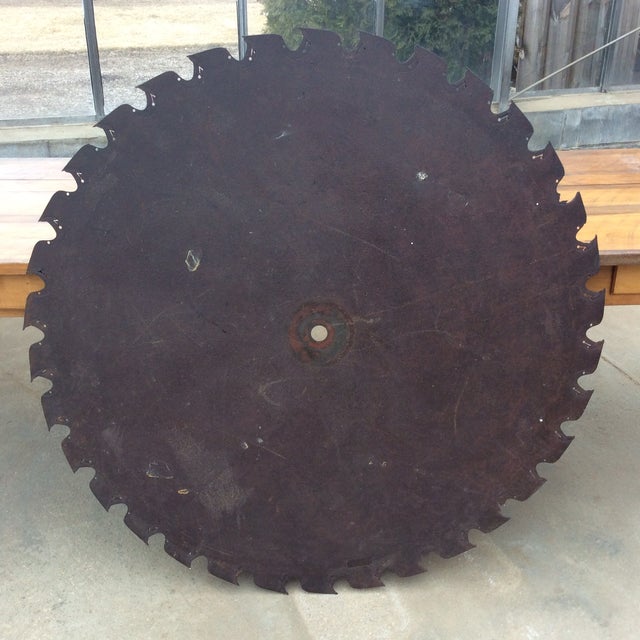Vintage 48" Saw Mill Blade Chairish