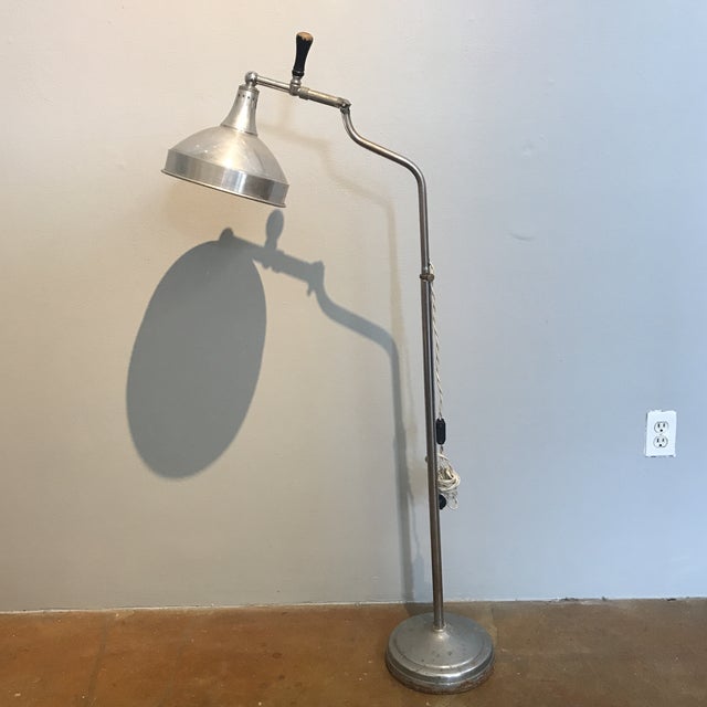 Vintage Industrial Floor Lamp | Chairish