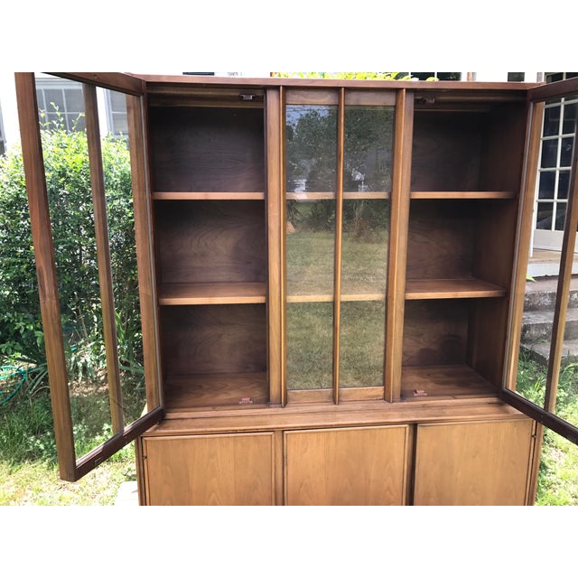 MidCentury Walnut China Chairish