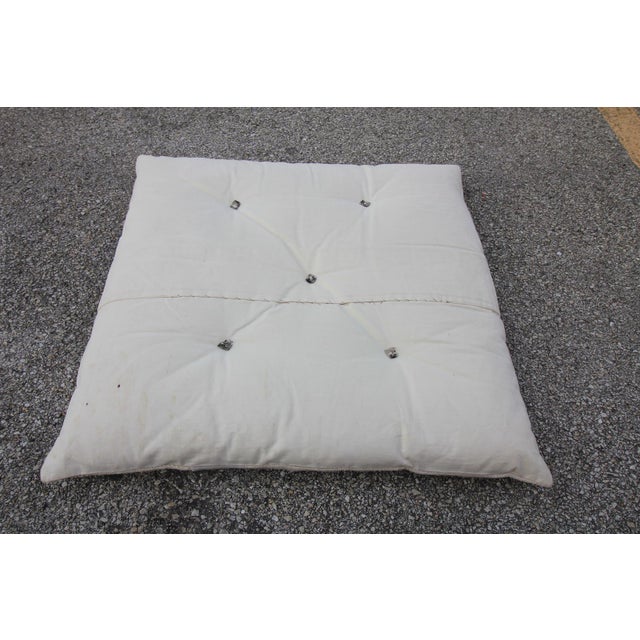 Vintage Turkish Hemp Floor Pillow Chairish
