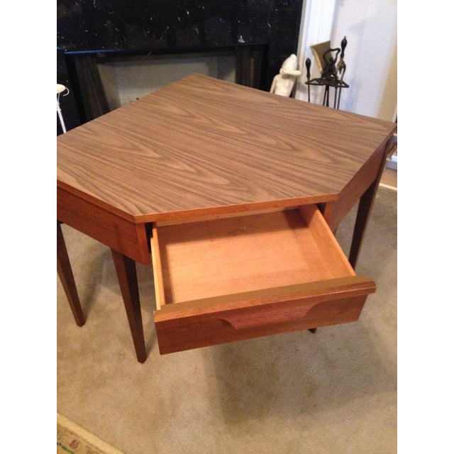 MidCentury Modern Corner Desk Chairish