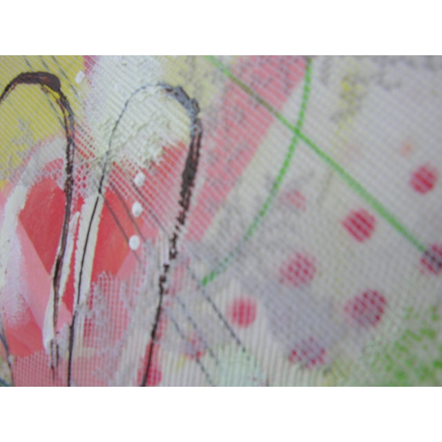 "Stretch" Mixed Media Painting on Paper Chairish