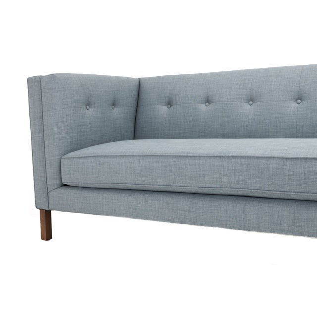 Clad Home MidCentury Style Tufted Tuxedo Sofa Chairish
