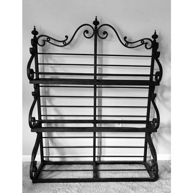 Baker Furniture Cast Iron Bakers Rack Chairish