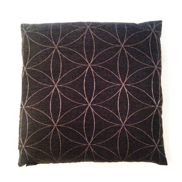 Charcoal Modern Graphic Pillow Chairish