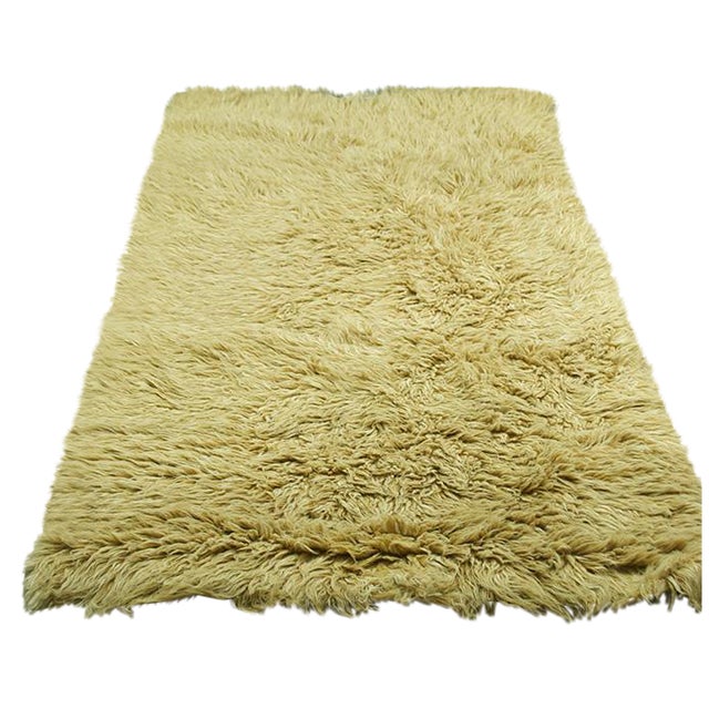 Original Greek Flokati Rug 4′ × 6′ Chairish